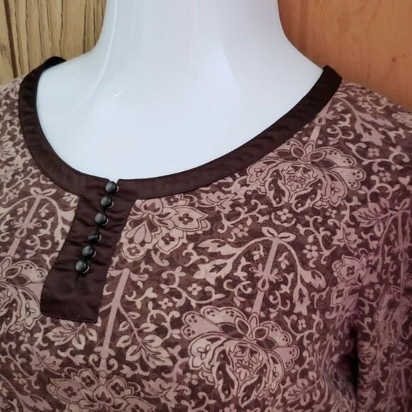 3 cotton shirts in earth tones - Picture 10 of 14
